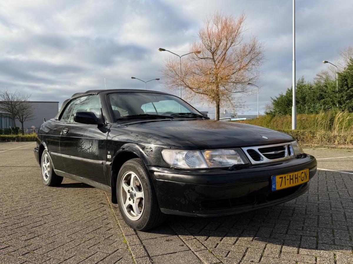 Saab 9-3 2.0T S Luxury | Apk | Nap | Airco | Leder | Cruise | Cabriolet - Thumbnail 2
