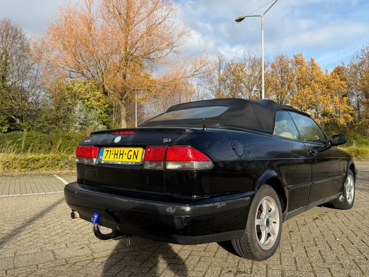Saab 9-3 2.0T S Luxury | Apk | Nap | Airco | Leder | Cruise | Cabriolet - Thumbnail 3
